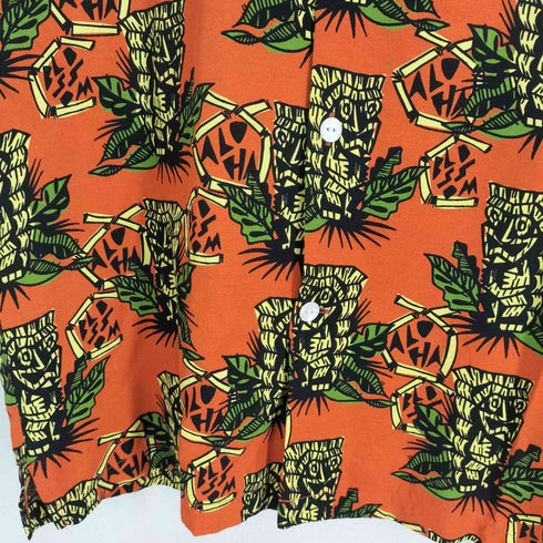 アロハブロッサム Aloha Blossom TIKI SHORT LEEVE ORANDE メンズ 40