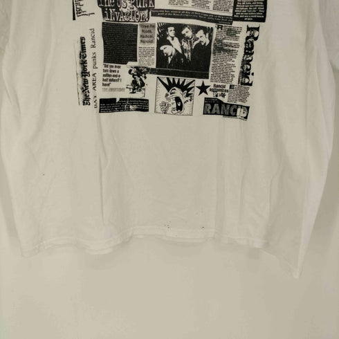00S DELTA PRO WEIGHT ボディ OPERATION IVYコラージュ バンド プリント S/S Tシャツ コピーライト2006 メンズ import:XL