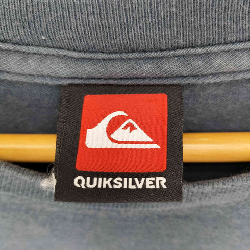 クイックシルバー Quiksilver 00S ユニオンジャック HAWAII ロゴ プリント S/S Tシャツ メンズ