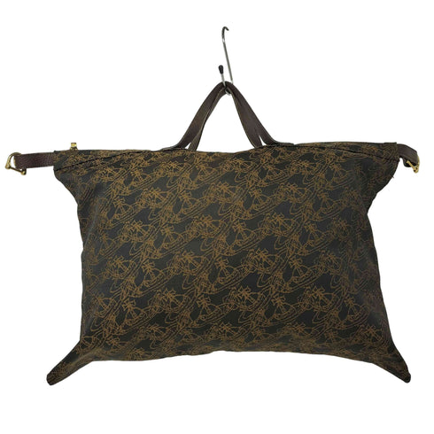 ヴィヴィアンウエストウッドロンドン Vivienne Westwood LONDON オーブ モノグラム スクエア ハンドバッグ レディース