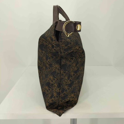 ヴィヴィアンウエストウッドロンドン Vivienne Westwood LONDON オーブ モノグラム スクエア ハンドバッグ レディース