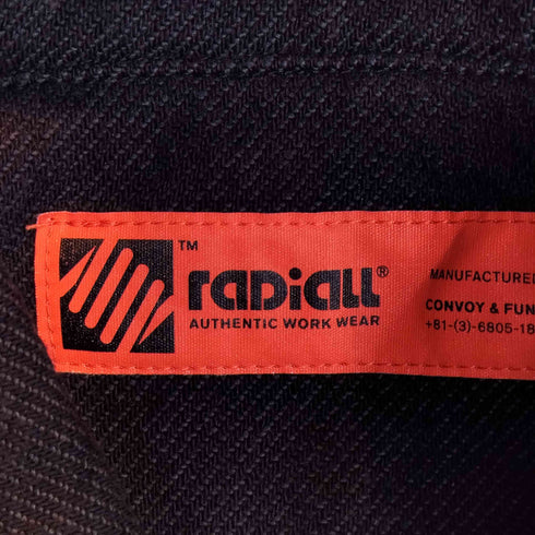 ラディアル RADIALL HOTBOX - REGULAR COLLARED SHIRT L/S ロングスリーブシャツ メンズ S