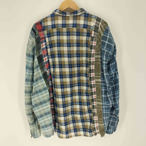 リビルドバイニードルズ rebuild by needles ドッキング L/S フランネル シャツ メンズ