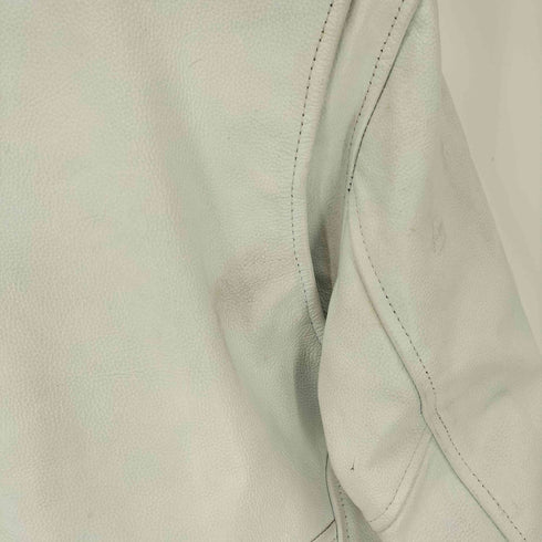 LK LEATHER KING REAL LEATHER 本革ダブルライダースジャケット メンズ JPN:L