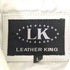 LK LEATHER KING REAL LEATHER 本革ダブルライダースジャケット メンズ JPN:L