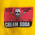 クリームソーダ CREAM SODA ファイヤーパターンニットマフラー メンズ