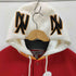 SD SPORT BLACK YANKEES VARSITY CROC LEATHERETTE MELTON HOODED JACKET メンズ import:L