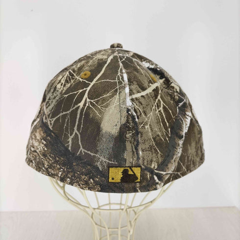 ニューエラ NEW ERA 59FIFTY リアルツリー チームロゴ刺繍6パネルキャップ つば裏グレー メンズ 7 1/2