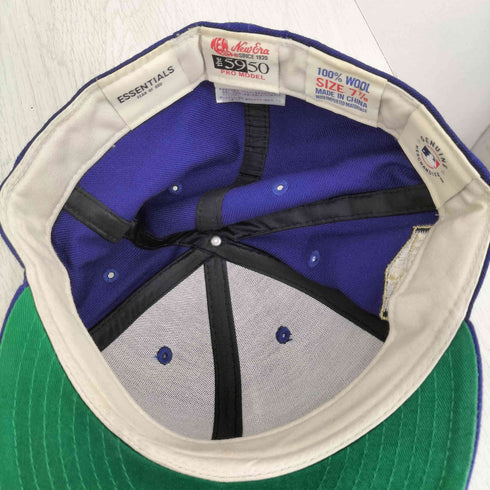 フェイアーオブゴッドエッセンシャルズ FEAR OF GOD ESSENTIALS 59FIFTY FITTED DARK ROYAL メンズ 7 1/8