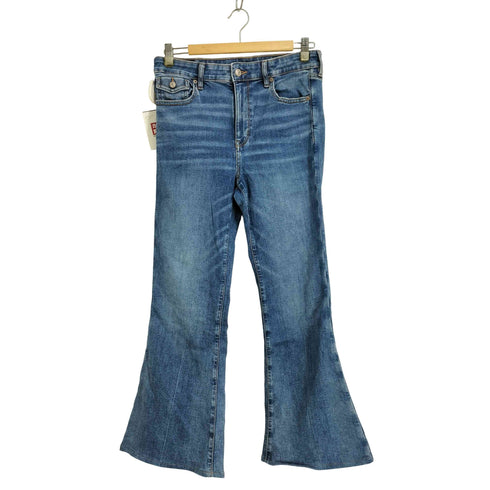 アメリカンイーグル AMERICAN EAGLE ストレッチフレアデニムパンツ レディース 10 short