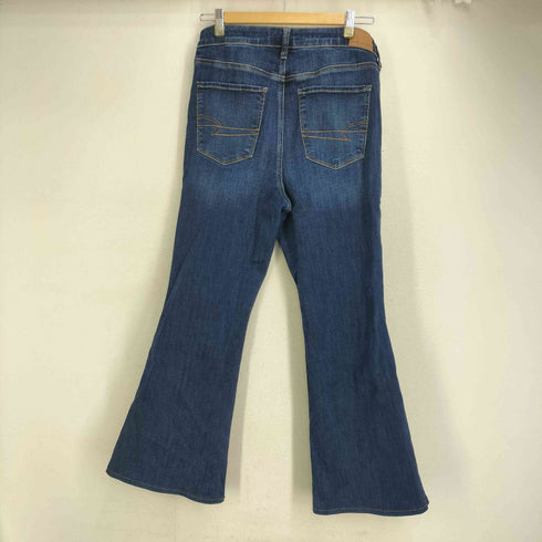 アメリカンイーグル AMERICAN EAGLE ストレッチフレアデニムパンツ レディース 10 SHORT