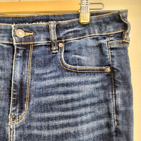 アメリカンイーグル AMERICAN EAGLE ストレッチフレアデニムパンツ レディース 10 SHORT