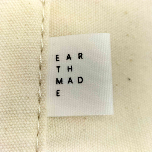 EARTH MADE COTTON LNN CANVAS TOTE メンズ