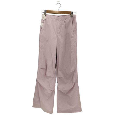 ザラ ZARA Bubble Gum Light Pink Nylon Blend Pants レディース