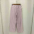 ザラ ZARA Bubble Gum Light Pink Nylon Blend Pants レディース