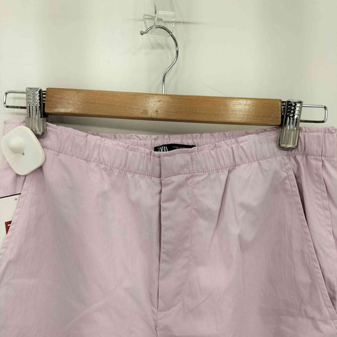 ザラ ZARA Bubble Gum Light Pink Nylon Blend Pants レディース