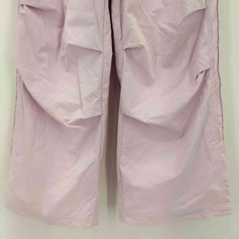 ザラ ZARA Bubble Gum Light Pink Nylon Blend Pants レディース
