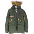 アヴィレックス AVIREX N-3B型 ワッペン付き モッズコート メンズ import:M