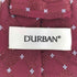 ダーバン DURBAN 総柄 シルクネクタイ メンズ