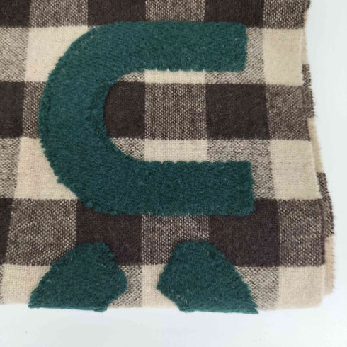 アクネストゥディオズ ACNE STUDIOS Multicolor Checkered Logo Wool Scarf レディース