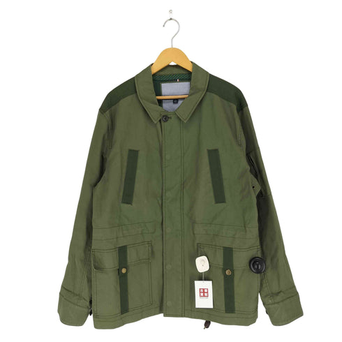 トミーヒルフィガー TOMMY HILFIGER ミリタリージャケット メンズ XL