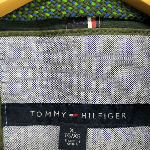 トミーヒルフィガー TOMMY HILFIGER ミリタリージャケット メンズ XL
