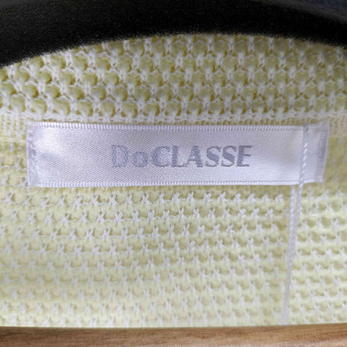ドゥクラッセ DoCLASSE 鹿の子ニット・テーラードジャケット レディース JPN:XXL