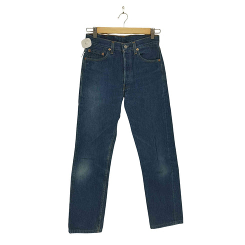 リーバイス Levis 90s USA製 501 ボタン裏522 ボタンフライデニムパンツ メンズ W28L30