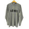ユーエスアーミー U.S. ARMY アメリカ軍 IPFU L/S T-SHIRT ARMYプリント フィジカルトレーニング ハイネック 長袖 Tシャツ メンズ import:M