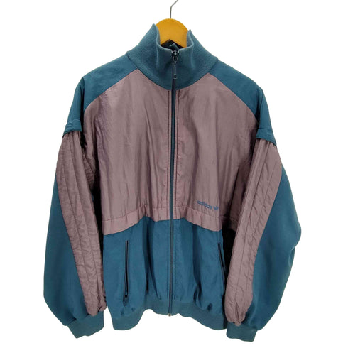 アディダス adidas 80S 西ドイツ製 万国旗タグ ユーロ スイッチング トラック ブルゾン ジャケット メンズ EUR:52