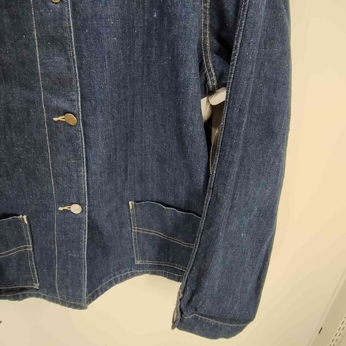 ホワイトスタッグ WHITE STAG 30-40S FUNCTION・ALLS Hirsch Weis 鉄製ボタン デニム カバーオール ジャケット レディース