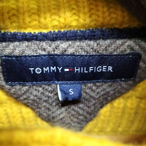 トミーヒルフィガー TOMMY HILFIGER ウール ニット ダッフルコート メンズ import:S
