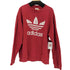 アディダス adidas パフォーマンスロゴタグ プリントクルーネックスウェット メンズ import:L
