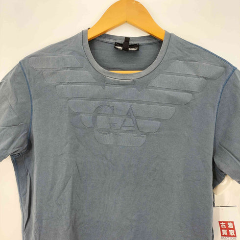 エンポリオアルマーニ EMPORIO ARMANI ビッグ イーグルロゴプリント くるTシャツ メンズ import:S