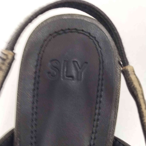 スライ SLY RIBBON DESIGN POINTED サンダル レディース JPN:S