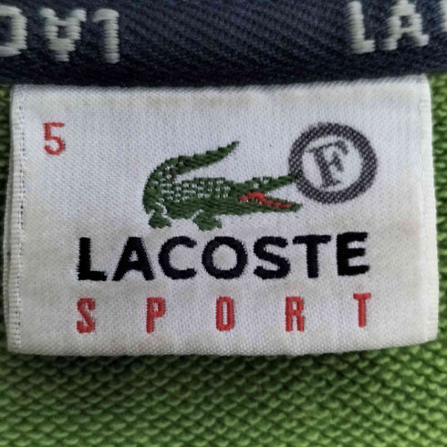 ラコステ LACOSTE ワッペン クルーネックスウェット メンズ 5