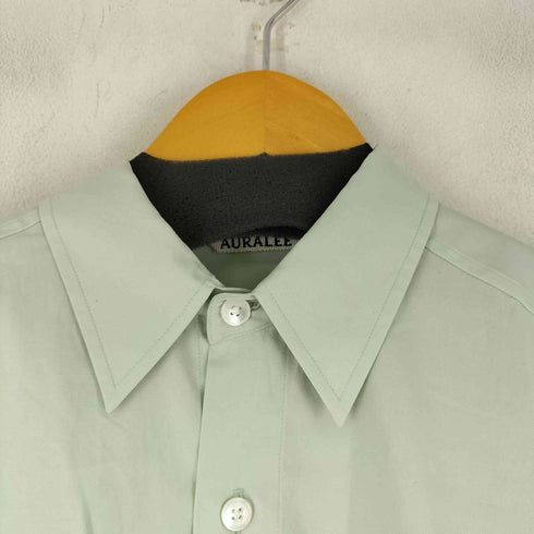 オーラリー AURALEE 25AW WASHED FINX TWILL BIG SHIRT メンズ