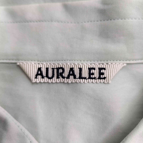 オーラリー AURALEE 25AW WASHED FINX TWILL BIG SHIRT メンズ