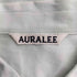 オーラリー AURALEE 25AW WASHED FINX TWILL BIG SHIRT メンズ