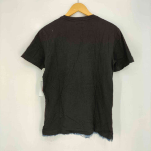 ディーゼル DIESEL デニム切替 Vネック Tシャツ メンズ import:S