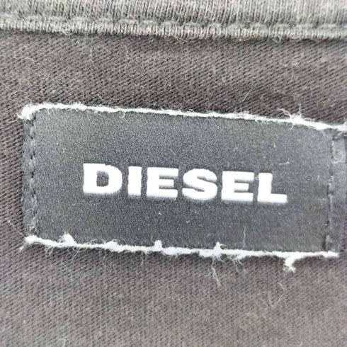 ディーゼル DIESEL デニム切替 Vネック Tシャツ メンズ import:S