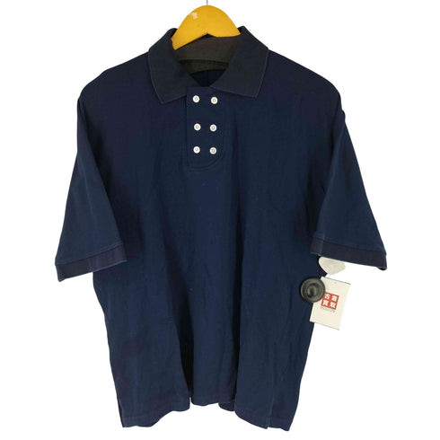 フィンガリン PHINGERIN DOUBLE POLO NAVY メンズ import:L
