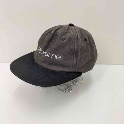シュプリーム Supreme Denim Suede Compact Logo 6-Panel メンズ