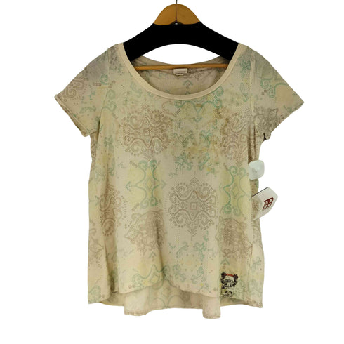 ディーゼル DIESEL 総柄 S/S Tシャツ レディース JPN:M
