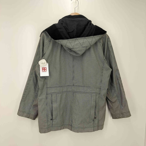 マッキントッシュロンドン Mackintosh LONDON 千鳥柄 ハンティングジャケット 襟コーデュロイ メンズ