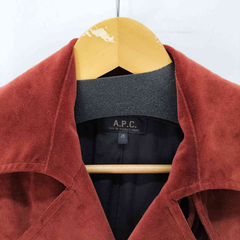 アーペーセー A.P.C. コーデュロイ トレンチ コート メンズ 36