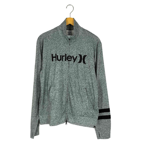 ハーレー Hurley RASH ZIP HIGH NECK ラッシュガード メンズ import:L