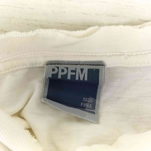 ピーピーエフエム PPFM プリントカットソー ロンT メンズ
