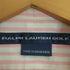ラルフローレンゴルフ RALPH LAUREN GOLF ポニー刺繍 七分丈 ストライプシャツ レディース US:4