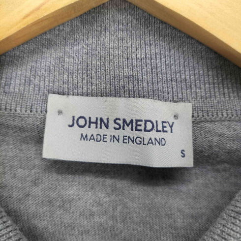 ジョンスメドレー JOHN SMEDLEY MADE IN ENGLAND ニットポロ メンズ S